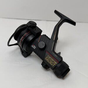 Vintage Abu Garcia Cardinal 663GT Spinning Reel Black Red Gold Made in Japan